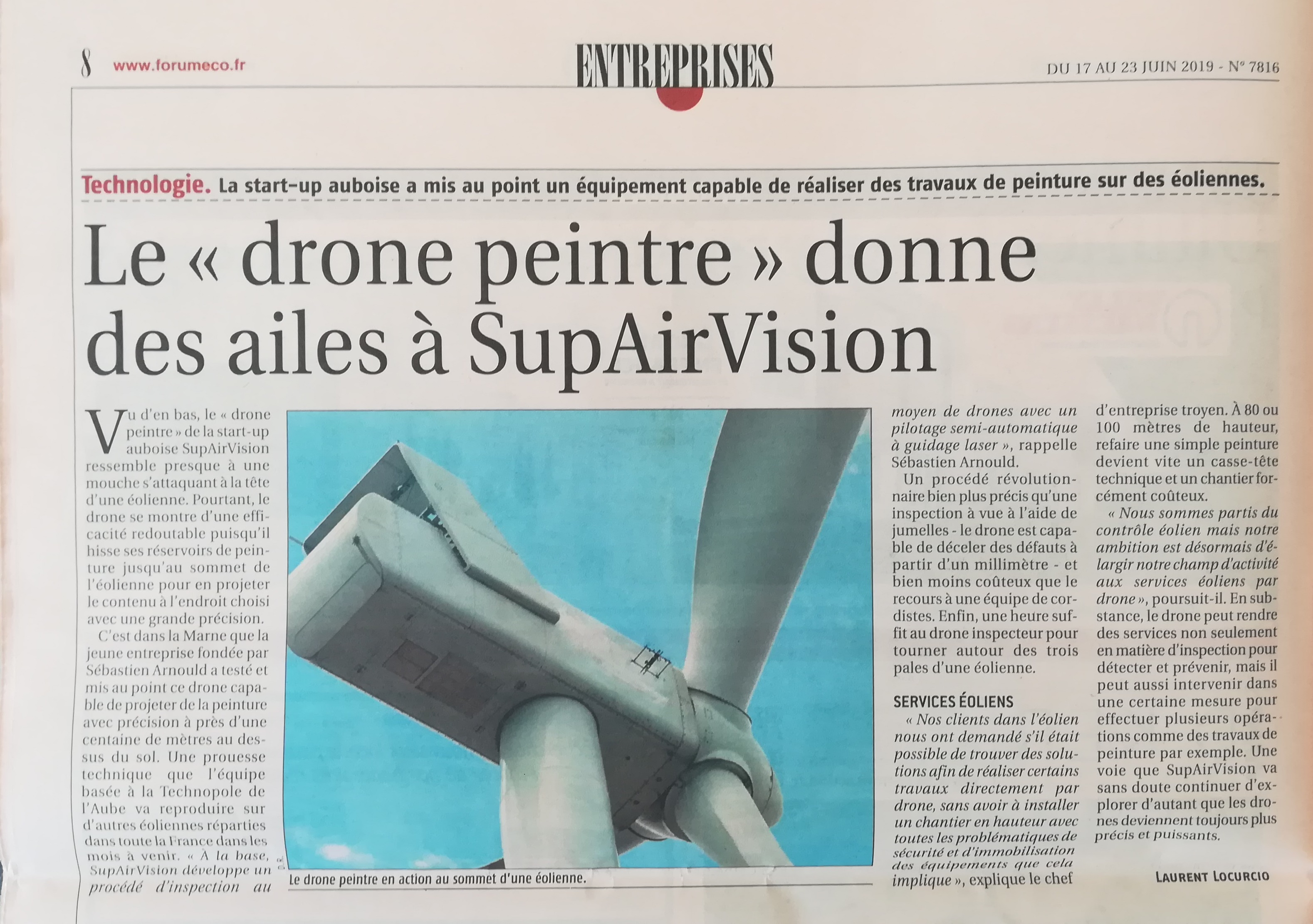 DRONESPRAY DANS LA PRESSE